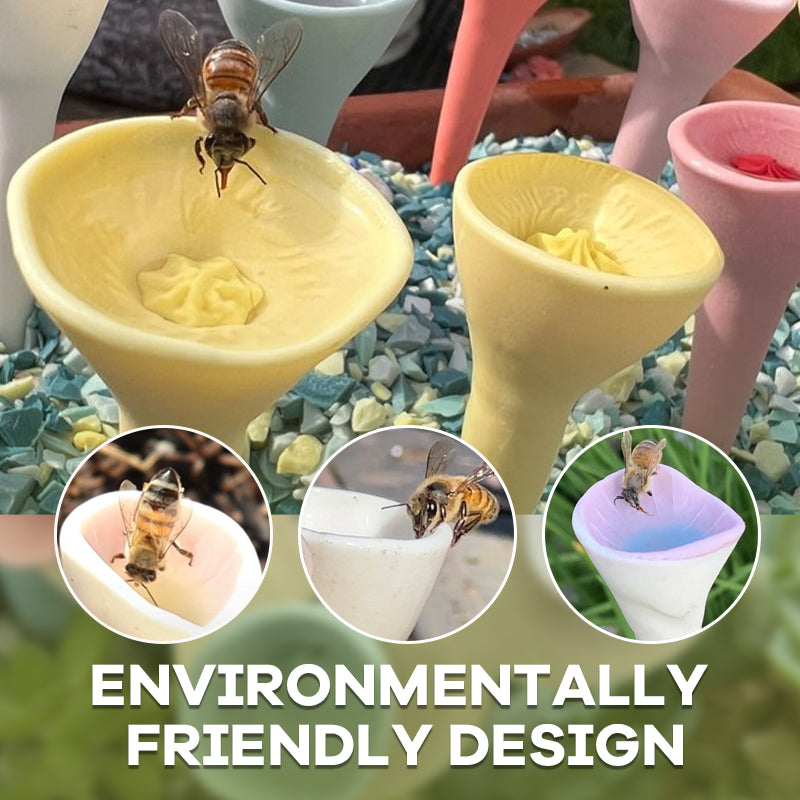 Handmade Ceramic Bee Insect Drinking Cup